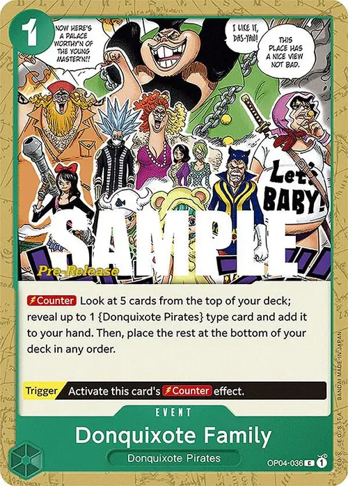 Donquixote Family card art