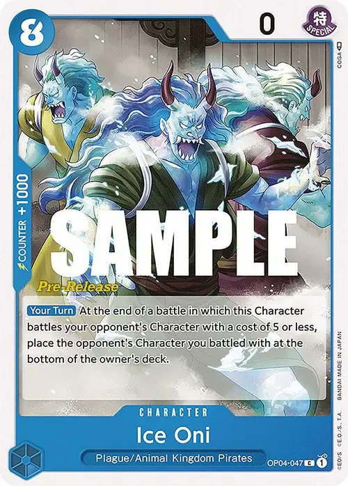 Ice Oni card art