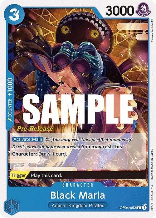 Black Maria card art