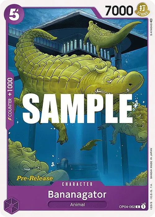 Bananagator card art