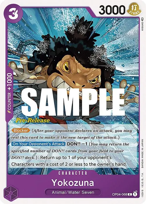 Yokozuna card art