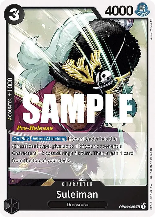 Suleiman card art