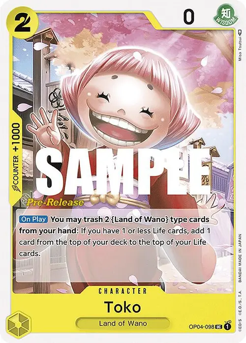 Toko card art