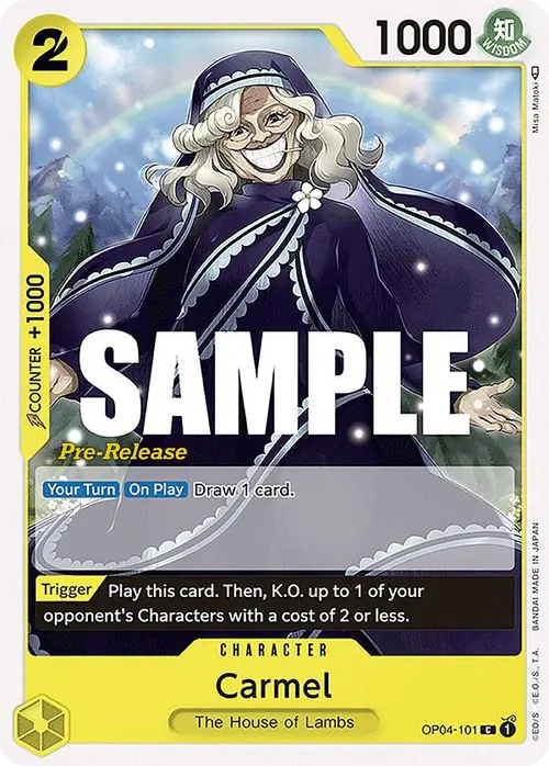 Carmel card art