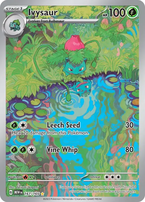 Ivysaur card art
