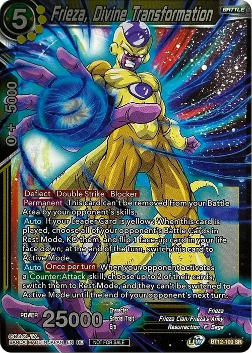 Frieza, Divine Transformation (Championship Selection Pack 2023 Vol.3) card art