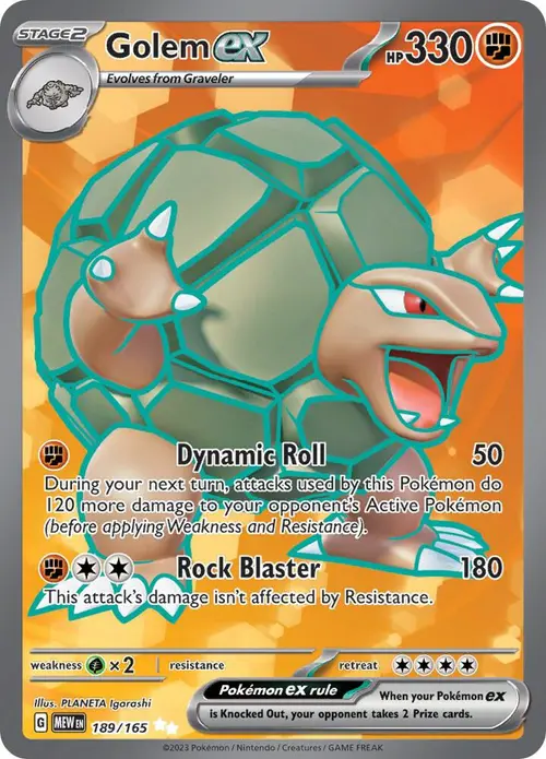 Golem ex card art
