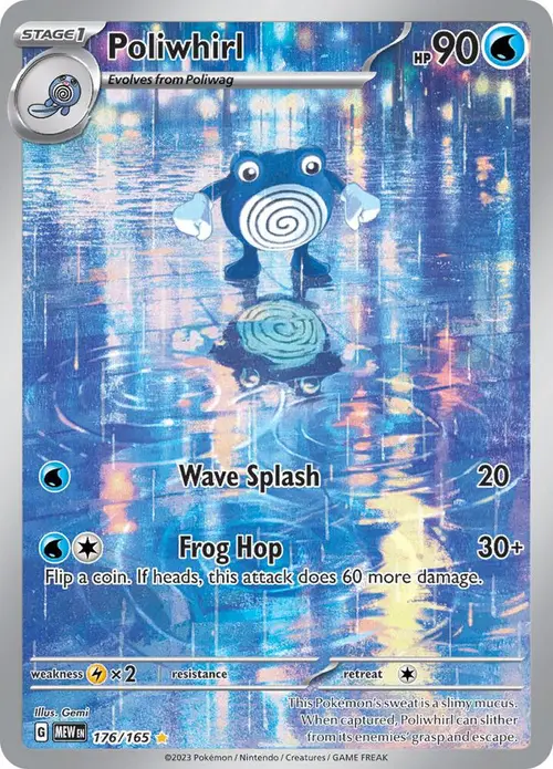 Poliwhirl card art