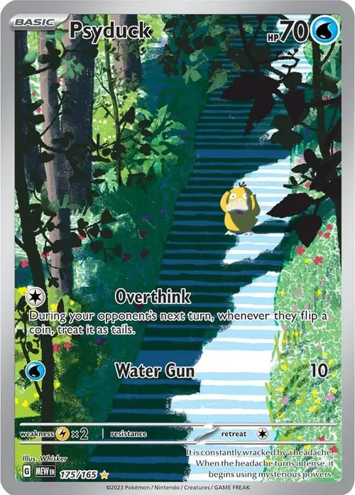 Psyduck card art