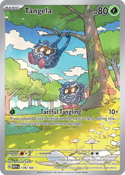 Tangela card art