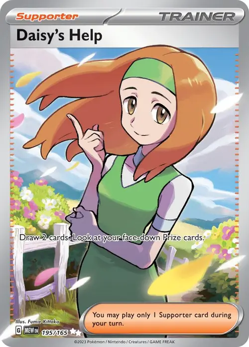 Daisy's Help card art