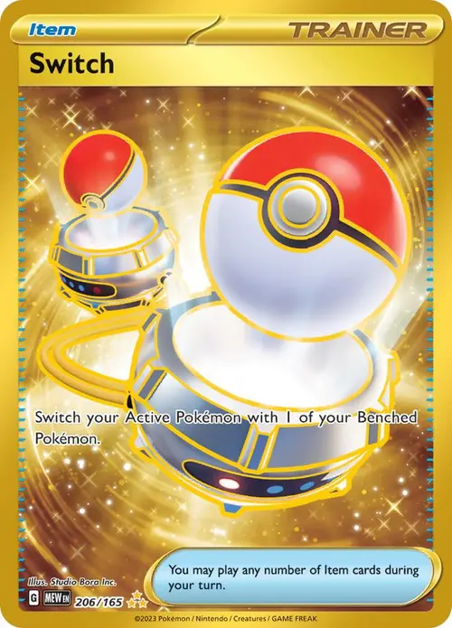 Switch card art