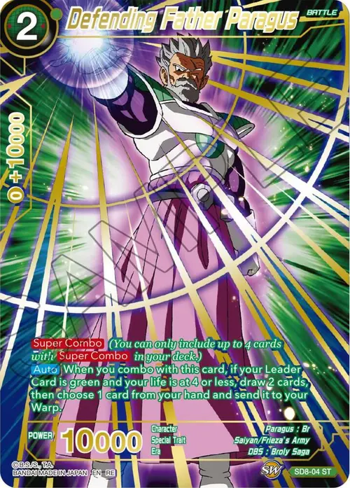 Defending Father Paragus (Alternate Art) card art