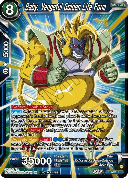 Baby, Vengeful Golden Life Form (Championship Selection Pack 2023 Vol.3) (Gold-Stamped) card art