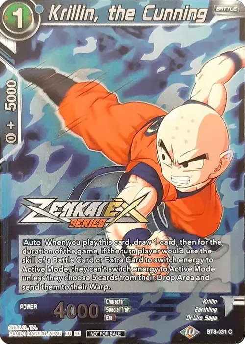 Krillin, the Cunning (Event Pack 13) card art