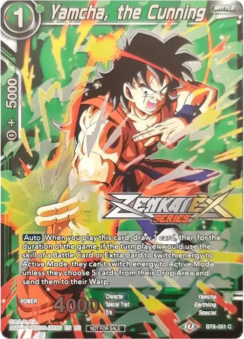 Yamcha, the Cunning (Event Pack 13) card art