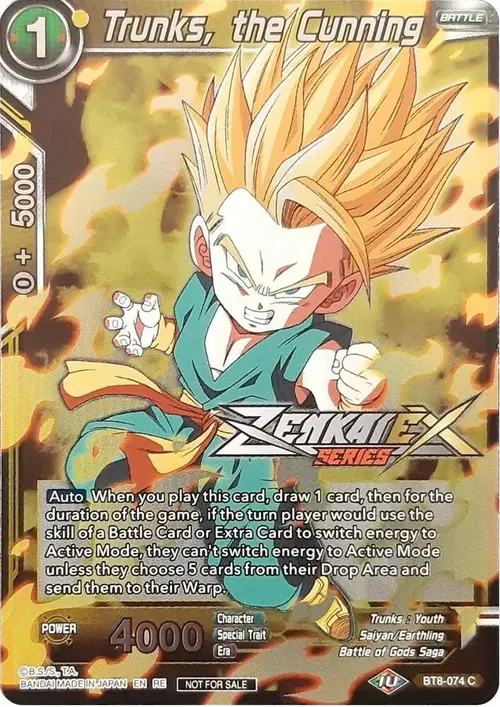 Trunks, the Cunning (Event Pack 13) card art