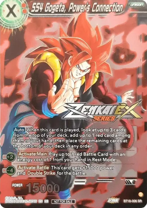 SS4 Gogeta, Power's Connection (Event Pack 13) card art