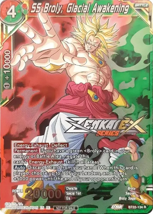SS Broly, Glacial Awakening (Event Pack 13) card art