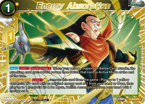 Energy Absorption (Championship Z Extra Card Pack 2023) card art