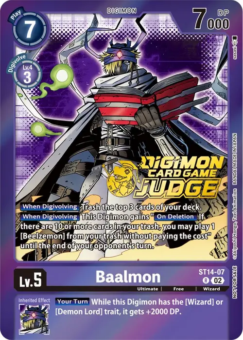 Baalmon - ST14-07 (Judge Pack 4) card art