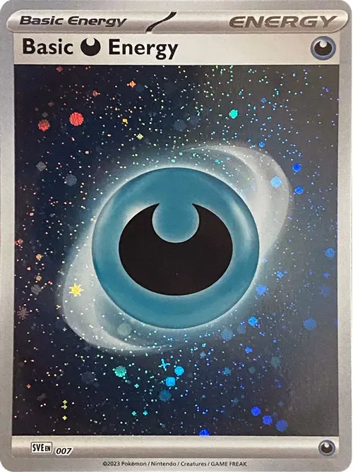 Basic Darkness Energy (Cosmos Holo) card art