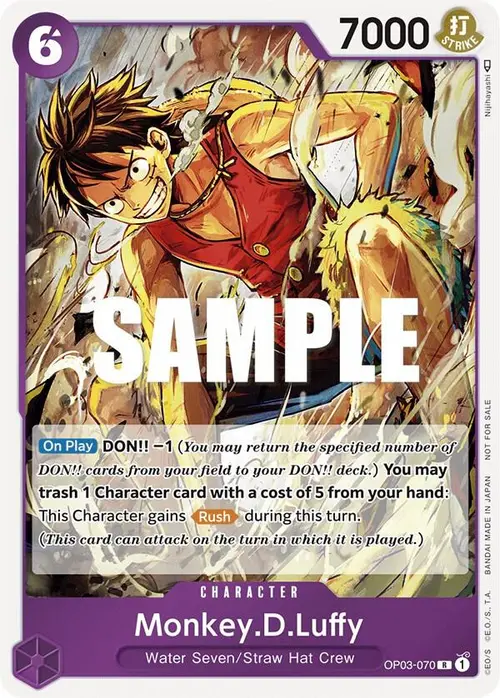 Monkey.D.Luffy (Dash Pack) card art