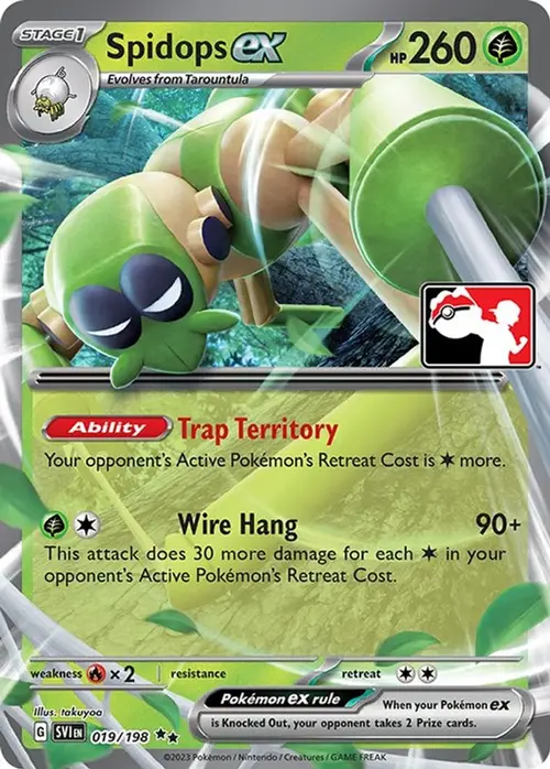 Spidops ex - 019/198 card art