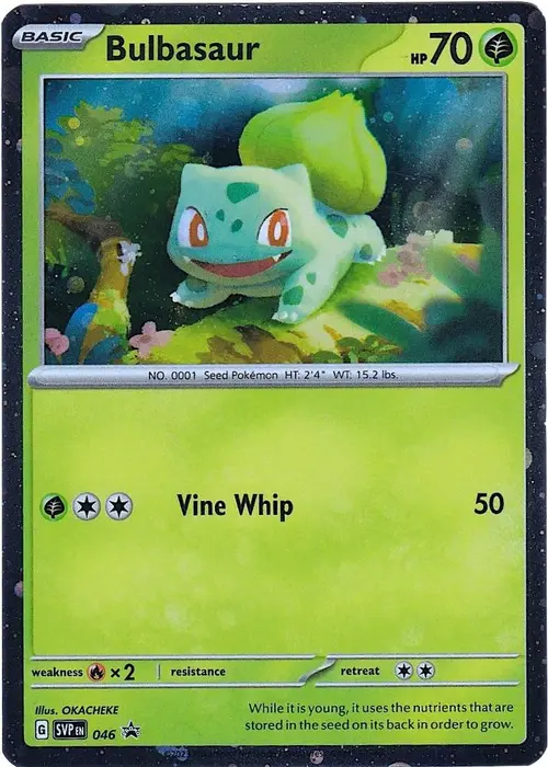 Bulbasaur - 046 (Cosmos Holo) card art
