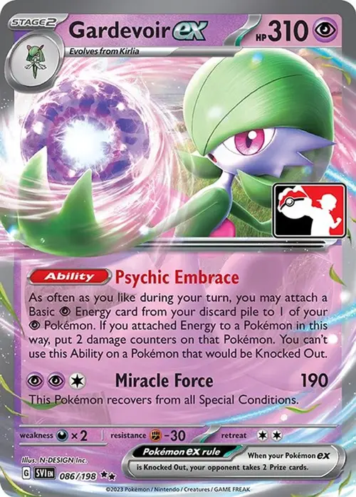 Gardevoir ex - 086/198 card art