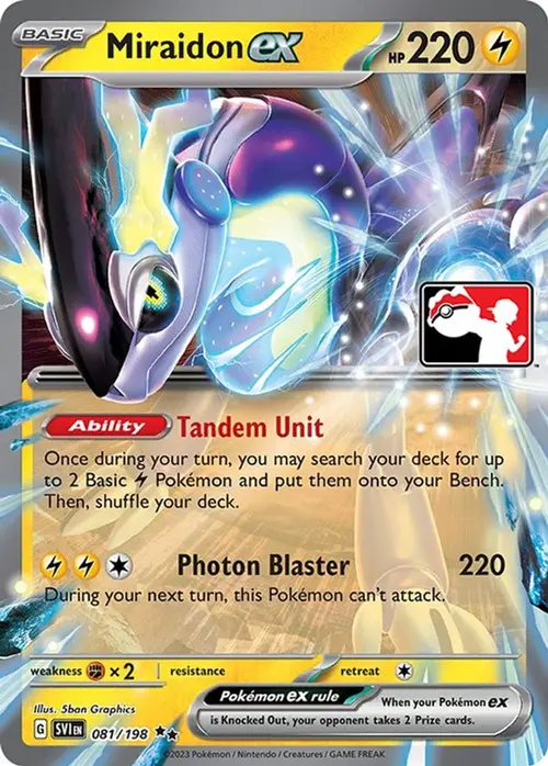 Miraidon ex - 081/198 card art