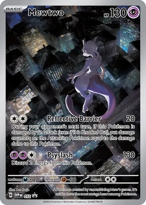 Mewtwo - 052 card art