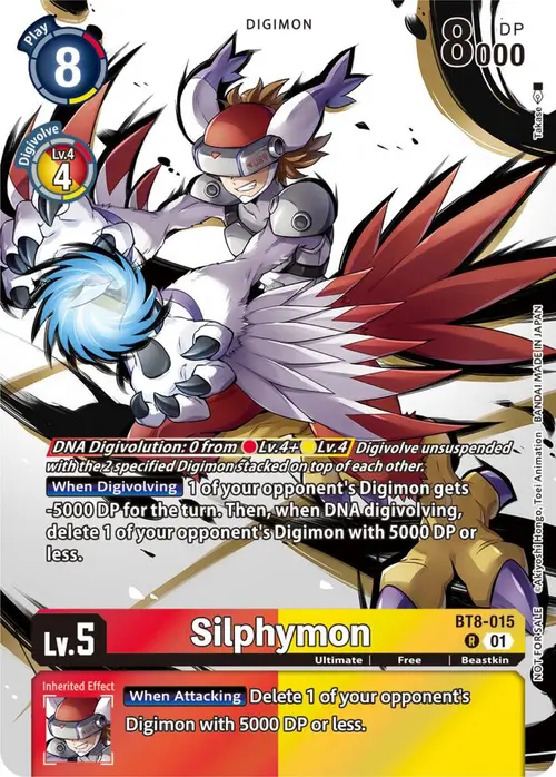 Silphymon (Tamer Party Pack -The Beginning-) card art