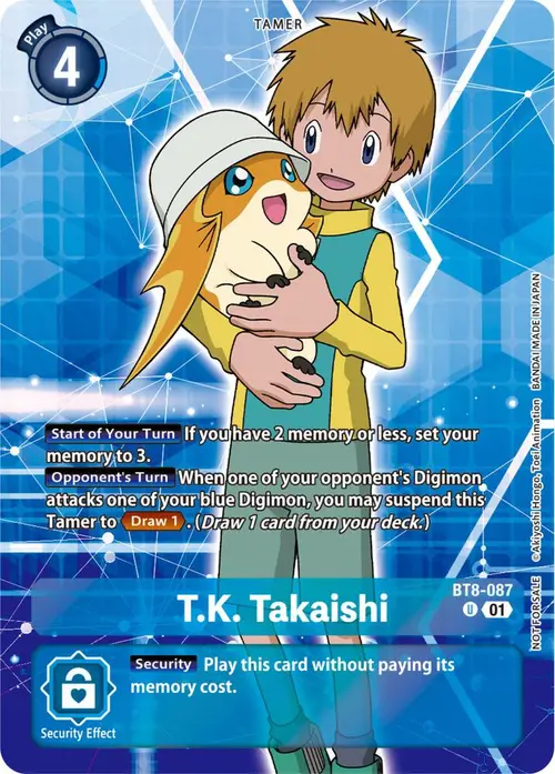 T.K. Takaishi (Tamer Party Pack -The Beginning-) card art