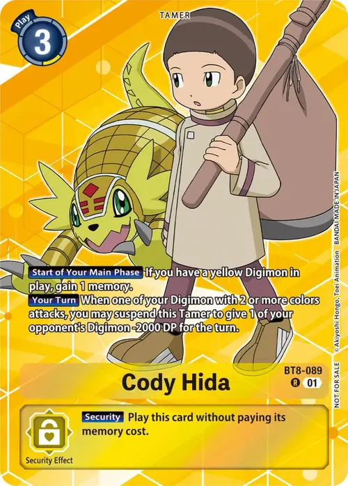Cody Hida (Tamer Party Pack -The Beginning-) card art