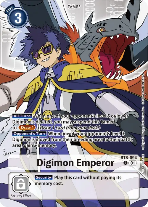 Digimon Emperor (Tamer Party Pack -The Beginning-) card art
