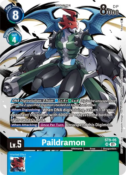 Paildramon (Tamer Party Pack -The Beginning-) card art
