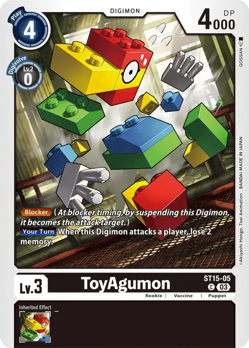 ToyAgumon card art