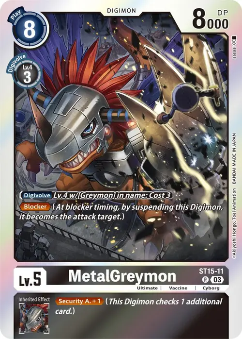 MetalGreymon card art