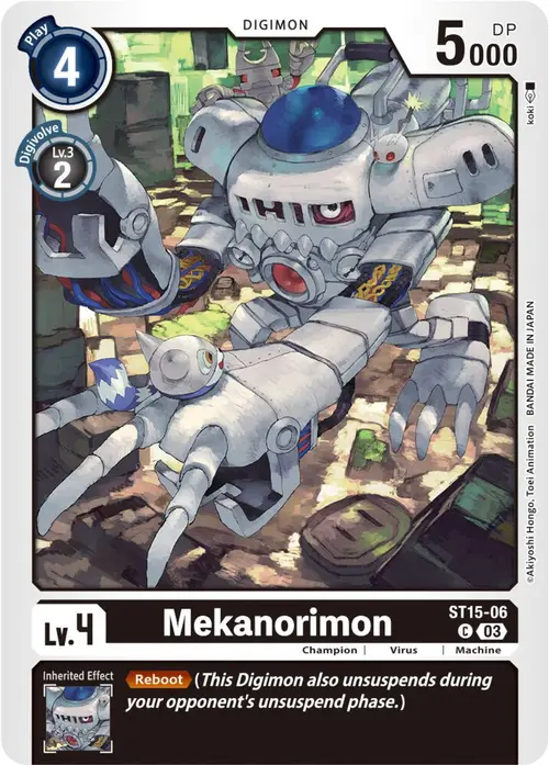 Mekanorimon card art