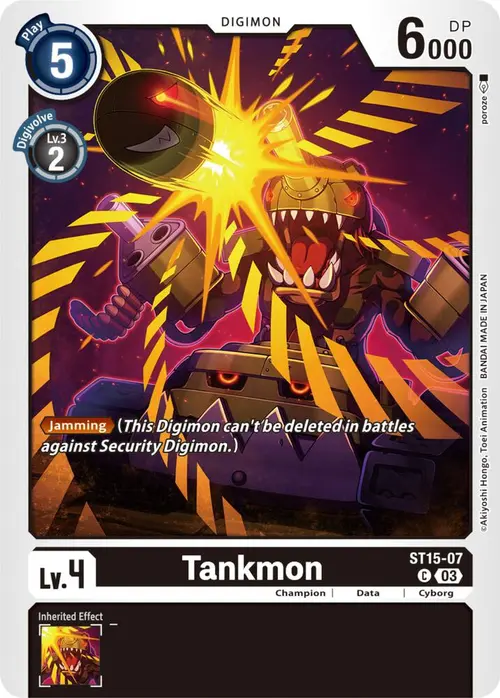 Tankmon card art