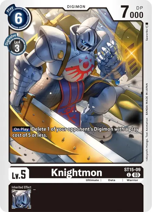Knightmon card art