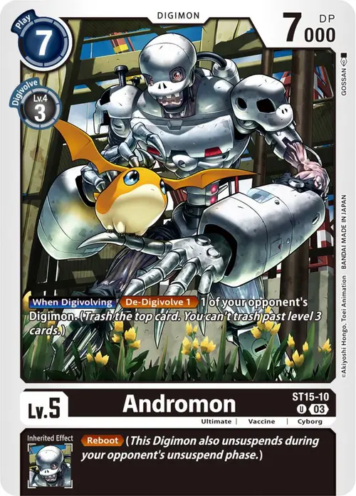 Andromon card art
