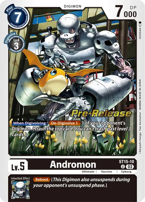 Andromon card art