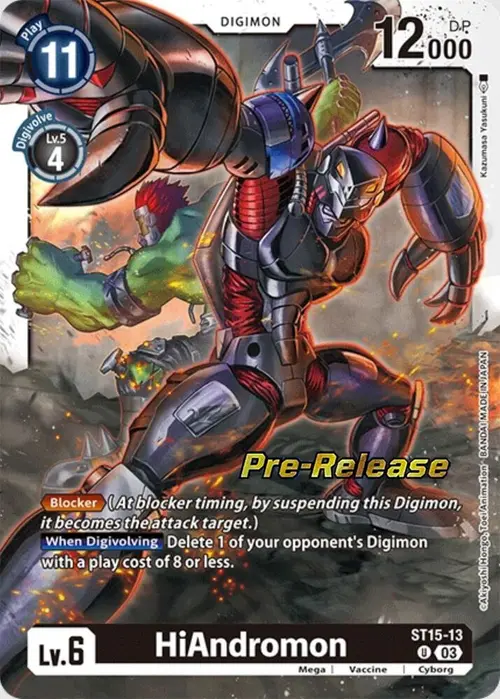 HiAndromon card art