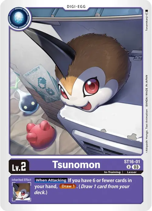 Tsunomon card art