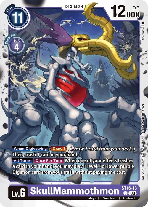 SkullMammothmon card art
