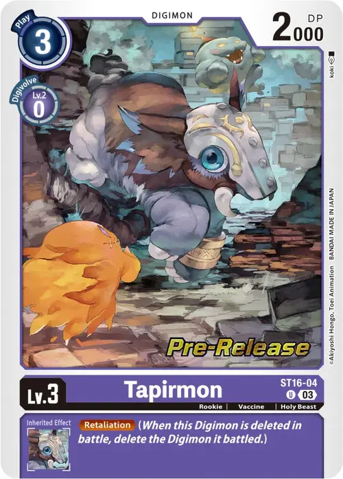 Tapirmon card art