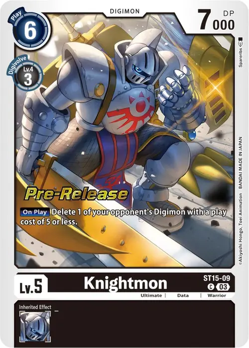 Knightmon card art