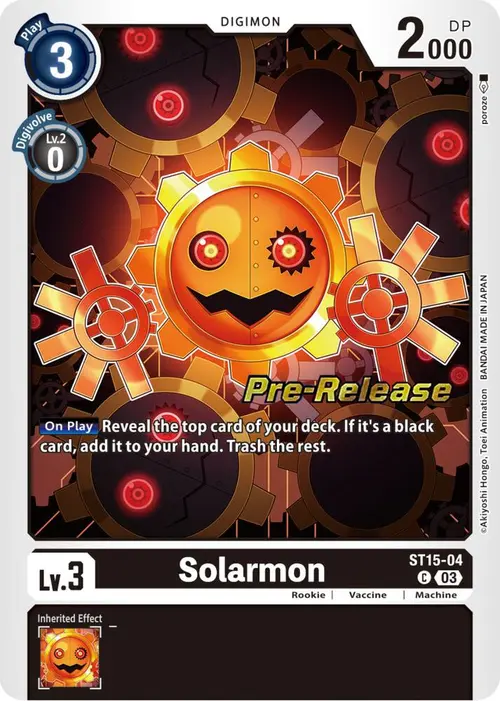 Solarmon card art